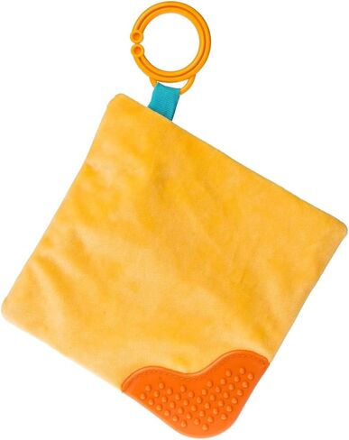 Sweet Soothie Crinkle Teether Toy with Baby Paper and Squeaker, 6 x 6-Inches, Croissant in Saudi Arabia