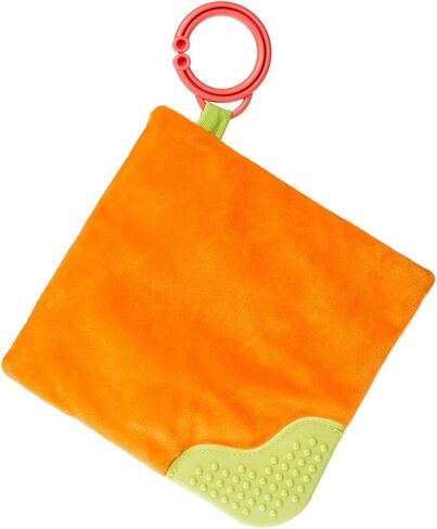 Sweet Soothie Crinkle Teether Toy with Baby Paper and Squeaker, 6 x 6-Inches, Croissant in Saudi Arabia