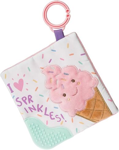 Sweet Soothie Crinkle Teether Toy with Baby Paper and Squeaker, 6 x 6-Inches, Croissant in Saudi Arabia
