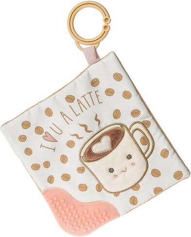 Sweet Soothie Crinkle Teether Toy with Baby Paper and Squeaker, 6 x 6-Inches, Croissant in Saudi Arabia