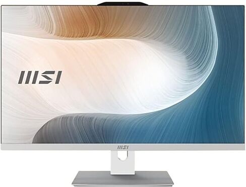 MSI Modern AM272P AIO Desktop, 27" FHD IPS-Grade LED, Intel Core i7-1260P, 16GB Memory (dual-chl), 512GB SSD, WiFi 6, BT 5.1, White, Windows 11 Home (12M-028US) in Saudi Arabia