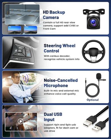 لـ 2004-2010 VW Beetle Android راديو ستيريو للسيارة مع Carplay لاسلكي Android Auto، 2+32G 9 بوصة تعمل باللمس راديو واي فاي GPS ملاحة بلوتوث FM RDS EQ وصلة مرآة in Saudi Arabia