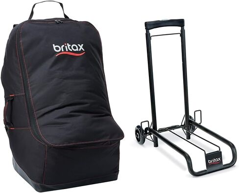 Britax Car Seat Travel Bag with Padded Backpack Straps | Water Resistant + Built-in Wheels + Multiple Carry Handles in Saudi Arabia