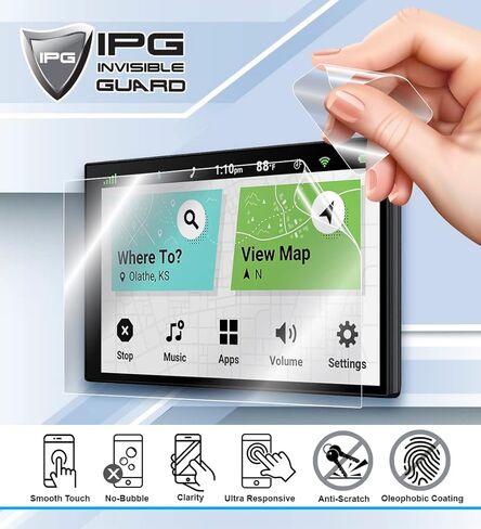 IPG لجهاز الكمبيوتر المحمول هانيويل ثور VM1A، شاشة تعمل باللمس مقاس 8 بوصة، واقي شاشة هيدروجيل غير مرئي فائق الدقة ومضاد للخدش - ناعم/شفاء ذاتي/خالي من الفقاعات لـ VM1A in Saudi Arabia