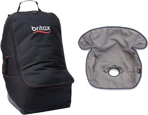Britax Car Seat Travel Bag with Padded Backpack Straps | Water Resistant + Built-in Wheels + Multiple Carry Handles in Saudi Arabia
