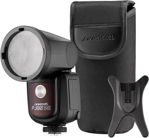 Westcott FJ80-SE 80Ws Speedlight - TTL and Manual for On-Camera & Off-Camera Flash (Multi-Brand Compatible) in Saudi Arabia