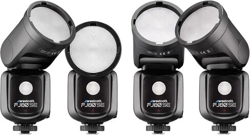 Westcott FJ80-SE 80Ws Speedlight - TTL and Manual for On-Camera & Off-Camera Flash (Multi-Brand Compatible) in Saudi Arabia