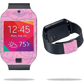 MightySkins Skin Compatible with Samsung Galaxy Gear 2 Neo Smart Watch Cover Skins Sticker Watch Abstract Garden