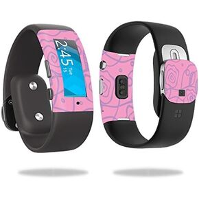 MightySkins Skin Compatible with Microsoft Band 2 Cover Skins Sticker Watch Abstract Garden