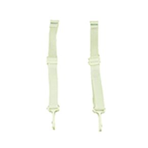 Replacement Parts for Fisher-Price Space Saver High Chair - BGB27 ~ Fits Many Models ~ includes 2 White Replacement Shoulder Straps