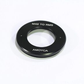 Lens Adapter Suit for RMS Royal Microscopy Society Lens to M42 Mount(Caliber:20mm)