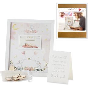 كيت أسبن بينك وودلاند ديكورات استحمام الطفل بديل لكتاب الضيوف مع حشوات خشبية تيدي بير، ديكور حضانة وودلاند in Kuwait