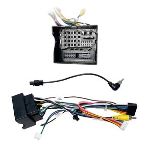 52 pin Car Radio Wiring Harness Compatible with VW car Golf Jetta Passat CC EOS Tiguan Scoda