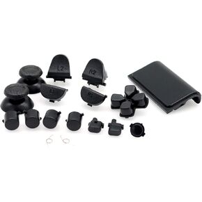 L1 R1 L2 R2 Trigger Button w/Springs Set Replacement for Sony PS4 Pro PS4 Slim Dualshock 4 Controller JDS-030 JDM-030 CUH-1200 Console (2nd Generation)