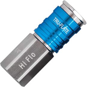 Tru-Flate 13-935 1/4" HI FLO Design x 1/4" FNPT قارنة التوصيل المصنوعة من الألومنيوم in Kuwait