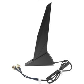 External WiFi 6 6E Antenna 2.4G/5G Magnetic Base Antenna PC Desktop Computer with (80cm/2.7ft) Extension Cable Replacement for Asus Rog Strix WiFi 2T2R Motherboard Card