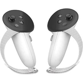 مقابض تحكم Maecker VR، أشرطة نشطة بمفاصل قابلة للتعديل متوافقة مع Meta Quest 3، غطاء أشرطة التحكم لملحقات Quest 3 in Kuwait