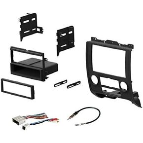 ASC Audio Car Stereo Radio Install Dash Kit, Wire Harness, and Antenna Adapter to Add an Aftermarket Radio for 2008 - 2012 Ford Escape, 2008 - 2011 Mazda Tribute, 2008 - 2011 Mercury Mariner