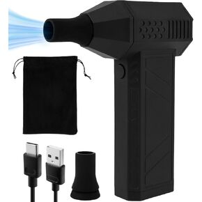 منفاخ جت صغير، 130000 دورة في الدقيقة، منفاخ هواء جاف فائق النفاثة لاسلكي، سرعة قابلة للتعديل، منفاخ هواء بمروحة نفاثة صغيرة مع 3 تصميمات خفيفة، مروحة قوية محمولة باليد للتنظيف، في الهواء الطلق in Kuwait