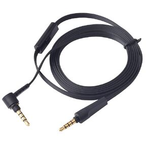 Alitutumao Replacement Headphone Audio Cable Cord with Built-in Mic Compatible with Sony MDR-100AAP MDR-100ABN MDR-100A MDR-10R MDR-1000X MDR-XB950B1 WH-1000XM2 WH-1000xm3 WH-H900N Headphones (Black)