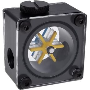 Alphacool 17350 Eisfluegel flow indicator G1/4 square - acetal Water cooling Monitoring