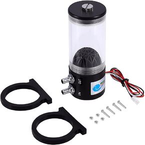 G 1/4inch Cooling Heat Exchanger CO2 DC12V 10W CPU 500L/H Quiet Working 50000 Hours Life