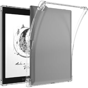 Slim Clear Case for 7.8" Onyx Boox Tab Mini C e-Reader (2023 Released) - Ultra-Thin Lightweight Transparent Flexible Soft Back Cover with Pen Holder (Clear)