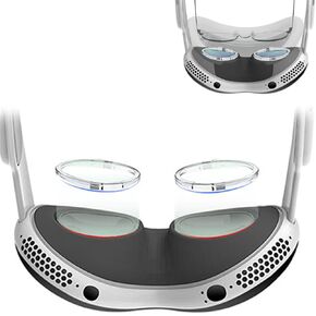 Glasses Spacer Compatible with Vision Pro Anti-blue Light Lens Frame Accessories Magnetic Glasses Lens Insert Anti-Scratch Ring Glasses Bumper Protect Myopia Glasses from Scratching