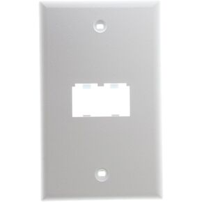 Panduit CFP2WH 1-Gang 2-Port Faceplate, White