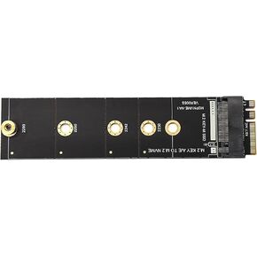 1 Pc Wireless for M.2 A/E for Key Slot to for M.2 for M for Key WiFi Bluetooth-Compatible Adapter for NVMe PCI for Express M.2 Nvme Ssd Adapter Card M2 Key A-E to M2 NVME Adapter Converter Card