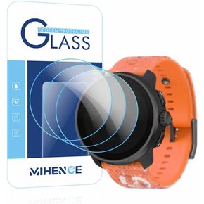 Compatible for Suunto Race S Screen Protector, 9H Anti-Scratch Tempered Glass Protective Film for Race S Smartwatch (3PCS)