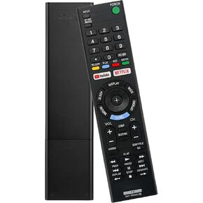 Replacement Remote Control for Sony-TV-Remote Universal Remote for Sony Smart TVs and Sony Bravia TVs for All Sony LED UHD LCD HD Google TVs RMT-TX300U RMT-TX100U Remote with YouTube,Netflix Buttons