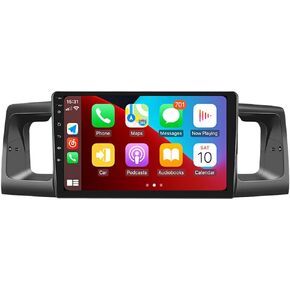 4GB RAM+64GB ROM for Toyota Corolla Radio 2006-2013 Car Stereo with Built-in DSP Wireless Carplay Android Auto with Backup Camera 9 INCH IPS Touchscreen GPS Navigation Car Stereo Head Unit