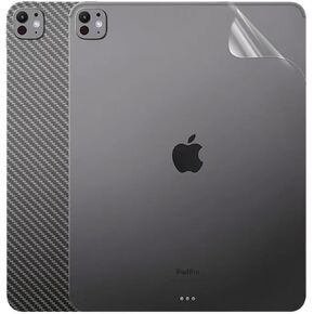 For iPad Pro 2024 13-inch Back Screen Protector Ultra Thin Glossy Protective Film-2 Packs-High Definiton High Transparency