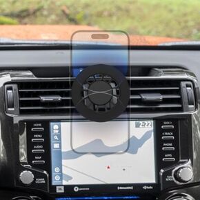 for MagSafe 4runner Phone Mount, Exclusive Fit for 2024-2010 Toyota 4runner, Fit for MagSafe iPhone 15/14/13/12/Mini Series, Super-Strong Magnet for Toyota 4runner Accessories