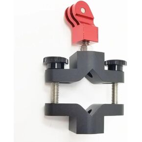 Rock Steady Slim Clamp Camera Mount Compatible with GoPro and GoPro Style Cameras - Airplane Car RV Truck Boat