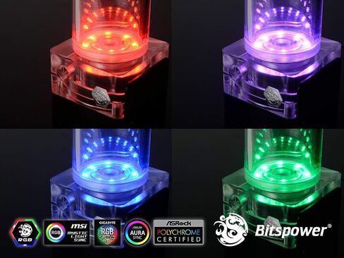 خزان Bitspower D5 TOP RGB (أكريليك) (BP-D5RPAC-RGB) in Saudi Arabia