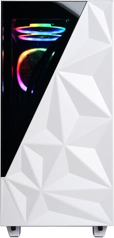 كمبيوتر الألعاب CyberPowerPC Gamer Supreme Liquid Cool، AMD Ryzen 7 8700G 4.2 جيجا هرتز، Radeon RX 7800 XT 16 جيجا، 32 جيجا DDR5، 2 تيرابايت PCIe Gen4 SSD، جاهز للواي فاي ونظام التشغيل Windows 11 Home (SLCAI9100A) in Kuwait