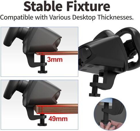 عجلة قيادة الألعاب اللاسلكية من DOYO، عجلة سباق متعددة المنصات متوافقة مع هواتف Nintendo Switch/PC/PS4/PS3/iOS وهواتف Android in Kuwait