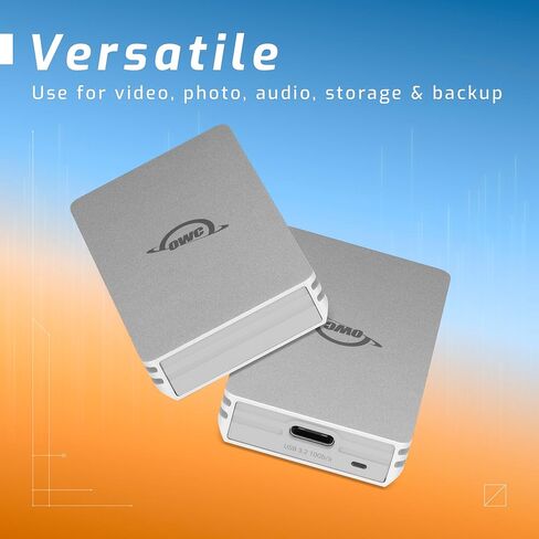 OWC Envoy Single Ultra Portable Aluminum Bus Powered 10G/s USB-C Thunderbolt Compatible External NVMe SSD Drive (0TB) in Saudi Arabia