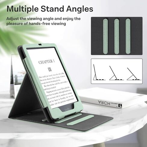 CoBak Case for 6.8" Kindle Paperwhite - New PU Leather Cover with Stand, Mutil-Angles, Auto Sleep-Wake for Kindle Paperwhite 11th Generation 6.8'' and Signature Edition 2021 Released, Swcl in Saudi Arabia