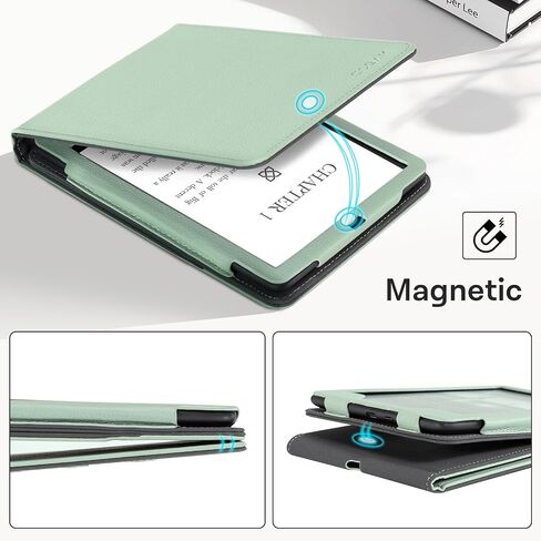 CoBak Case for 6.8" Kindle Paperwhite - New PU Leather Cover with Stand, Mutil-Angles, Auto Sleep-Wake for Kindle Paperwhite 11th Generation 6.8'' and Signature Edition 2021 Released, Swcl in Saudi Arabia
