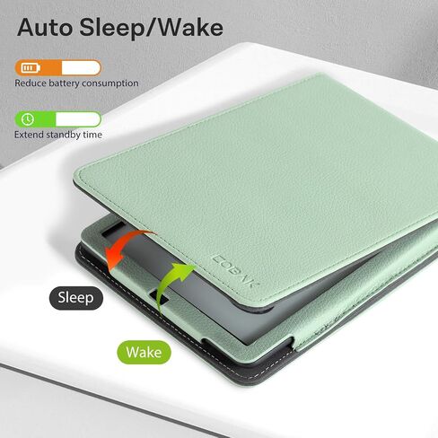 CoBak Case for 6.8" Kindle Paperwhite - New PU Leather Cover with Stand, Mutil-Angles, Auto Sleep-Wake for Kindle Paperwhite 11th Generation 6.8'' and Signature Edition 2021 Released, Swcl in Saudi Arabia