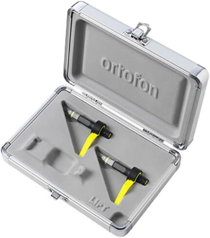 Ortofon Concorde MkII Club CC Twin Cartridges with Stylus with Flight Case Bundle with Liquid Audio Carbon Fiber Record Brush and Instrument Polishing Cloth in Saudi Arabia