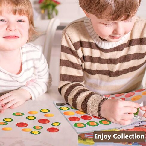 كتاب تخزين الملصقات القابل لإعادة الاستخدام، ألبوم تجميع الملصقات الفارغة، كتاب منظم مقاس A5 مع 32 ورقة تحرير فارغة لمجموعة حامل الملصقات، أصفر in Kuwait