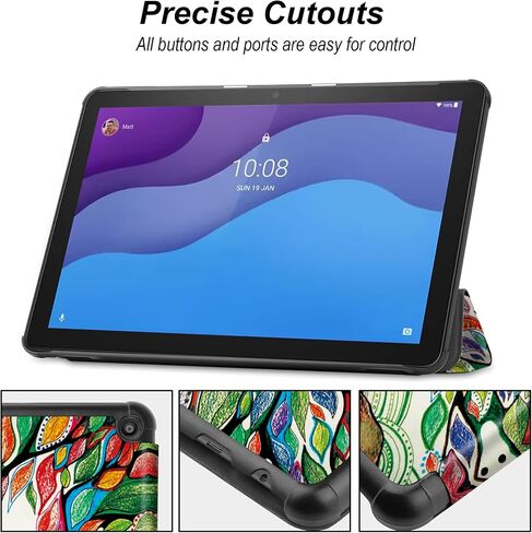 Famavala Shell Case Cover for 10.1" All-new Fire HD 10 / Fire HD 10 Plus Tablet [11th Generation, 2021 Release] (LuckyTree) in Saudi Arabia