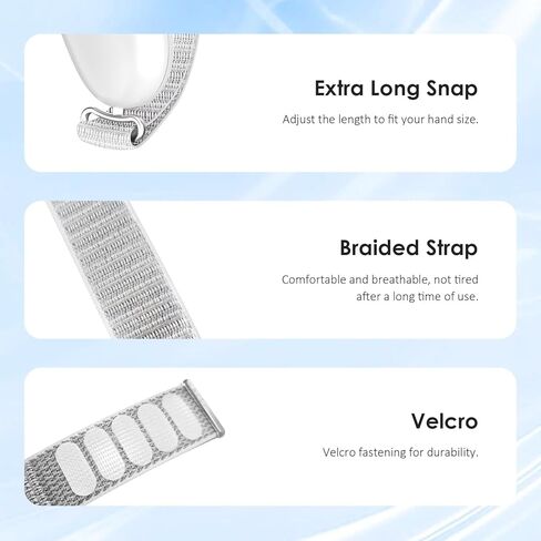 مقابض تحكم Maecker VR، أشرطة نشطة بمفاصل قابلة للتعديل متوافقة مع Meta Quest 3، غطاء أشرطة التحكم لملحقات Quest 3 in Kuwait