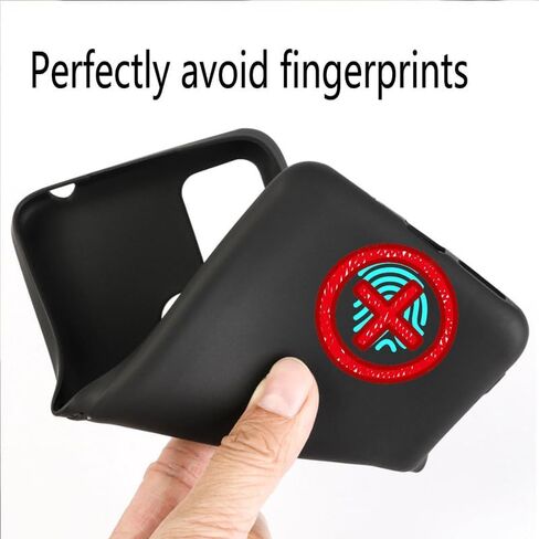 حافظة لهاتف Nubia RedMagic 9 Pro+ (6.80 بوصة)، حافظة بغطاء أسود لهاتف Nubia RedMagic 9 Pro+ مع 2 واقي شاشة من الزجاج المقوى in Kuwait