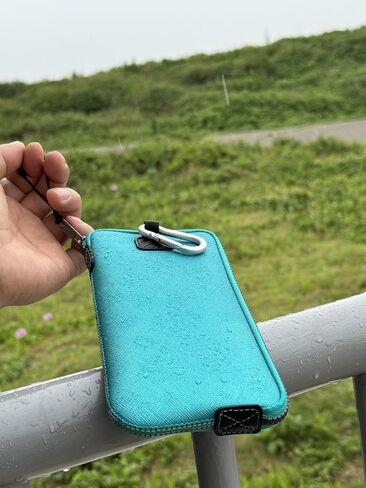 Phone Sleeve Lightweight Cell Phone Pouch for Mobile Protection, Slim Fit and Durable, with Clip-on for Easy Carrying, Enough for 6.1" to 6.9" Phone [ Blue ] in Saudi Arabia