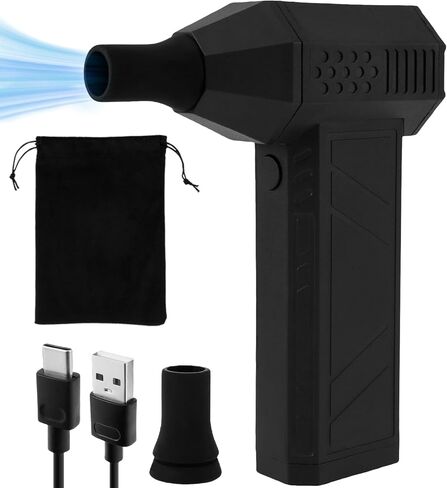 منفاخ جت صغير، 130000 دورة في الدقيقة، منفاخ هواء جاف فائق النفاثة لاسلكي، سرعة قابلة للتعديل، منفاخ هواء بمروحة نفاثة صغيرة مع 3 تصميمات خفيفة، مروحة قوية محمولة باليد للتنظيف، في الهواء الطلق in Kuwait